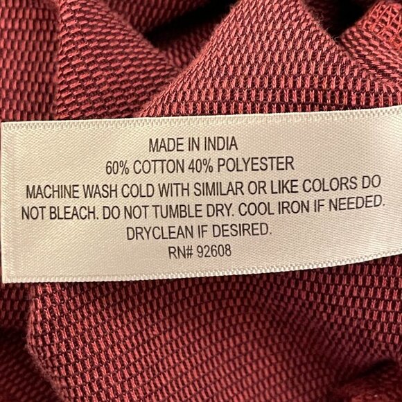 Big Sky Outfitters Shirt Men's Large Red Short Sleeves - Picture 12 of 12